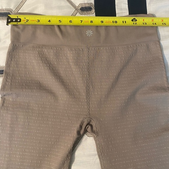 Athleta Shimmer Stripe Seamless Tights/Leggings - Picture 13 of 14